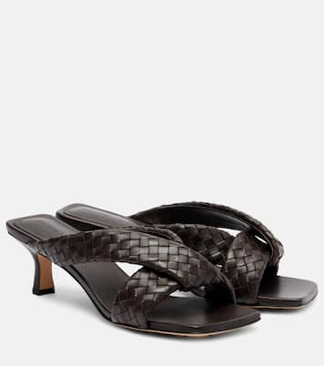 Pantoletten Riva 50 aus Leder | Bottega Veneta