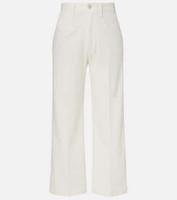 Cropped cotton-blend chinos | Polo Ralph Lauren