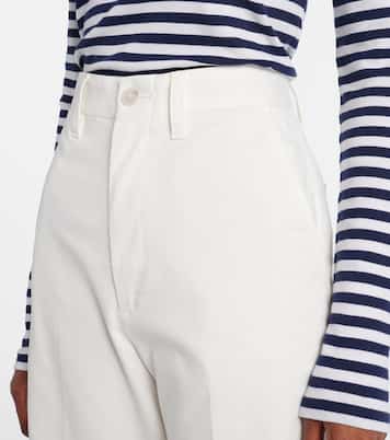 Cropped cotton-blend chinos | Polo Ralph Lauren