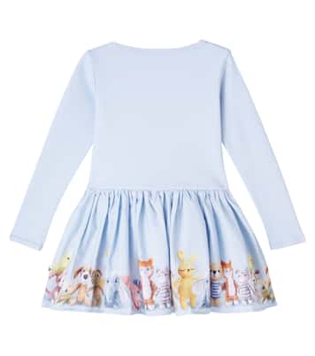 Baby Candi printed cotton-blend dress | Molo