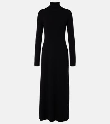Leoline turtleneck virgin wool maxi dress | The Row