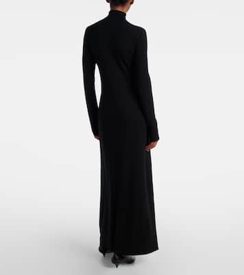 Leoline turtleneck virgin wool maxi dress | The Row