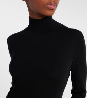 Leoline turtleneck virgin wool maxi dress | The Row