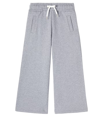 Logo cotton sweatpants | Chloé Kids