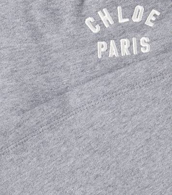 Logo cotton sweatpants | Chloé Kids