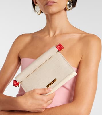 Clutch Rond Carré de lona | Jacquemus