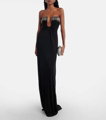 Arced Palm jersey maxi dress | Christopher Esber