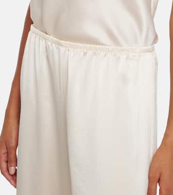 Pantaloni Barb in raso a vita media | Leset