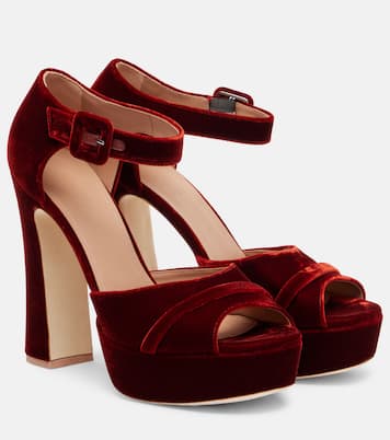 Sandalias Yuri 125 de terciopelo | Malone Souliers