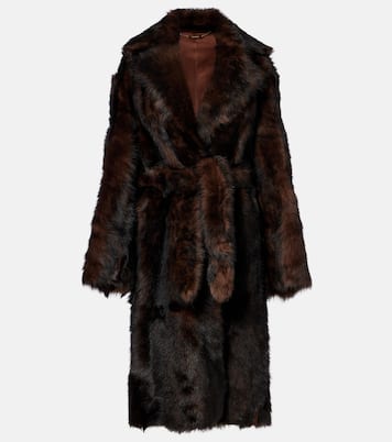 Mantel Uma aus Shearling | Nour Hammour