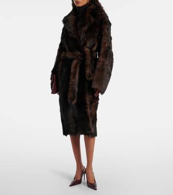 Mantel Uma aus Shearling | Nour Hammour
