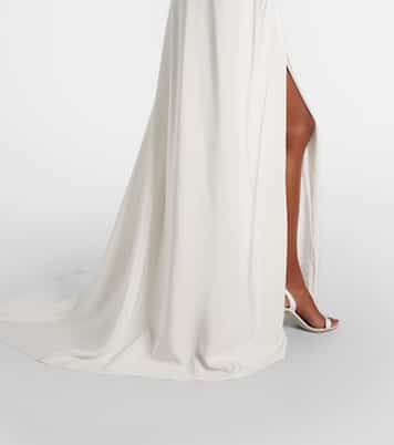 Bridal Off-Shoulder-Robe Mabel aus Seide | Vivienne Westwood