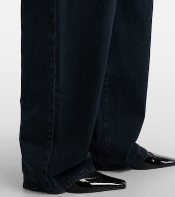 Agyness denim bustier jumpsuit | Agolde