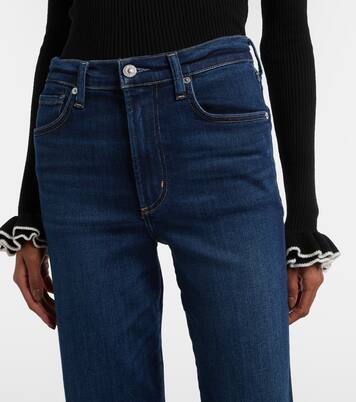 Caia cropped low-rise straight jeans | Citizens of Humanity