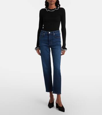 Caia cropped low-rise straight jeans | Citizens of Humanity