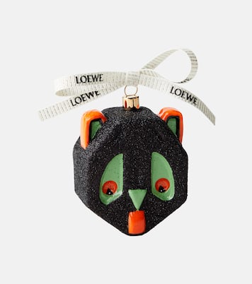 x Louis Wain glitter glass ornament | Loewe