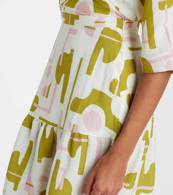 Balearic printed midi skirt | Adriana Degreas