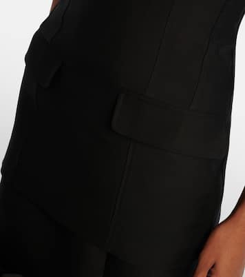 Top en crêpe de laine et soie | Toteme