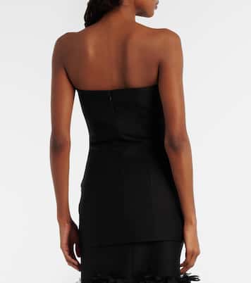 Top en crêpe de laine et soie | Toteme