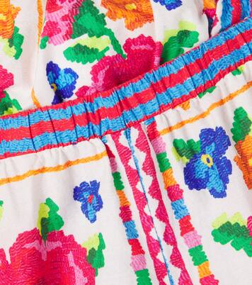 Floral cotton top and pants set | Fábula