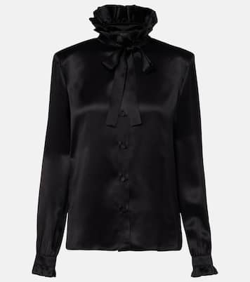 Blouse en satin de soie | Gucci