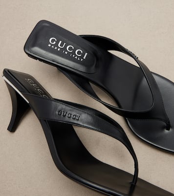 Sandalen Vittoria aus Leder | Gucci
