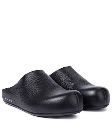 Slippers Sabot de piel | Marni