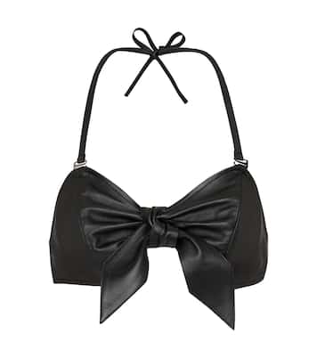 Leather bralette | Dodo Bar Or
