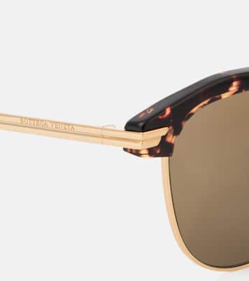 Tortoiseshell sunglasses | Bottega Veneta
