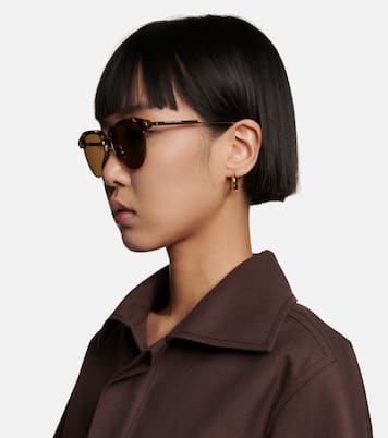 Tortoiseshell sunglasses | Bottega Veneta