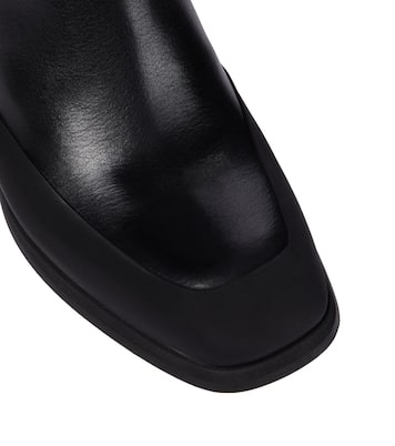 Grunge leather boots | The Row