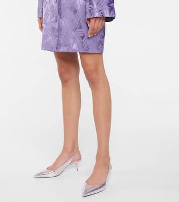 Escarpins Kate 55 en cuir embossé | Christian Louboutin