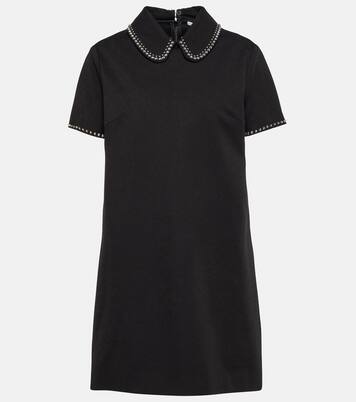 Studded minidress | Miu Miu