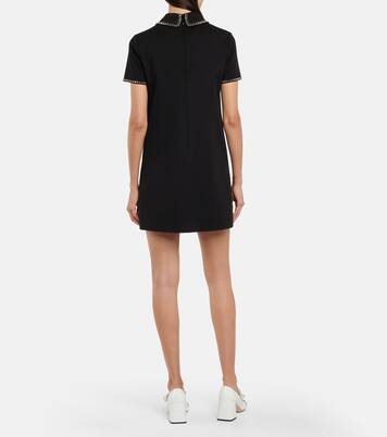 Studded minidress | Miu Miu