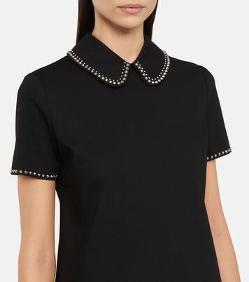 Studded minidress | Miu Miu
