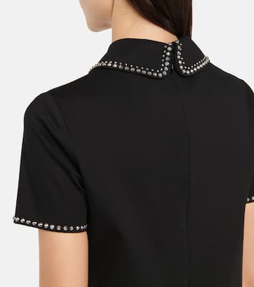 Studded minidress | Miu Miu