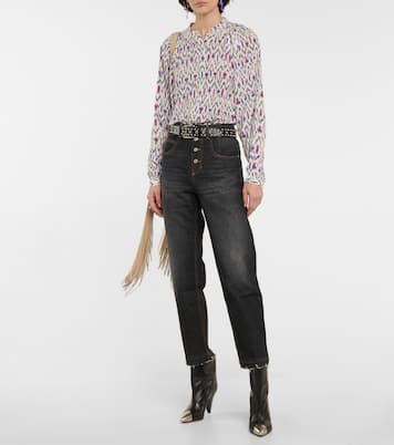 Aurora printed blouse | Marant Etoile