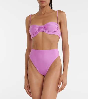 Incline high-rise bikini bottoms | Jade Swim