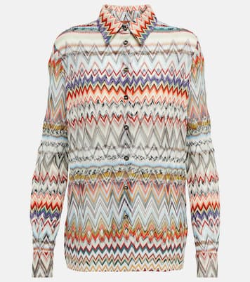 Hemd aus einem Wollgemisch | Missoni
