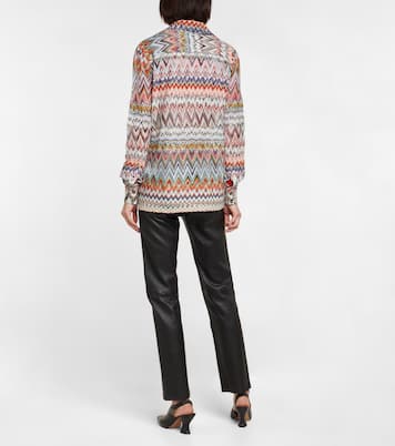 Hemd aus einem Wollgemisch | Missoni