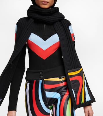x Fulsap bufanda de lana acanalada | Pucci