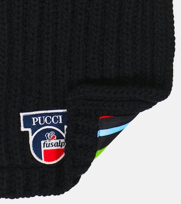 x Fulsap bufanda de lana acanalada | Pucci