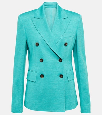 Blazer Zirlo en coton et lin | Max Mara