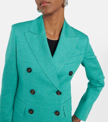 Blazer Zirlo en coton et lin | Max Mara