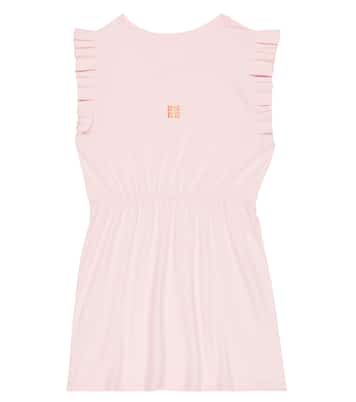 Abito in cotone con volant | Givenchy Kids