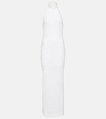 Bridal Kasia sequined maxi dress | Rotate