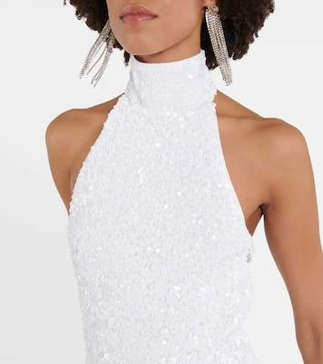 Bridal Kasia sequined maxi dress | Rotate