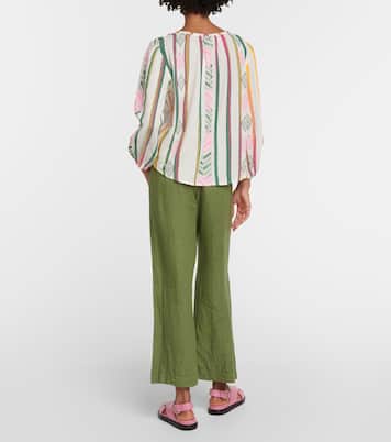 Top Beth en jacquard de coton | Velvet