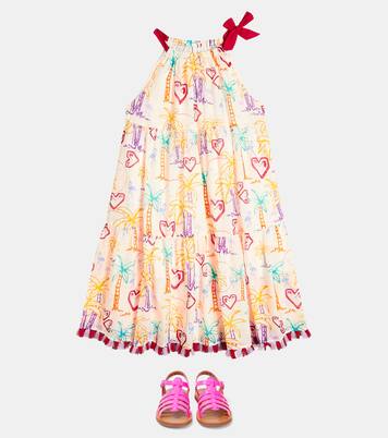 Abito Ginger in cotone con stampa | Zimmermann Kids