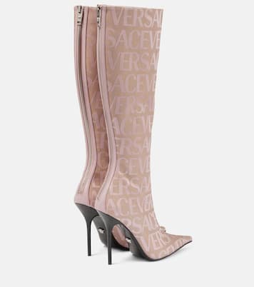 Botas altas Versace Allover | Versace